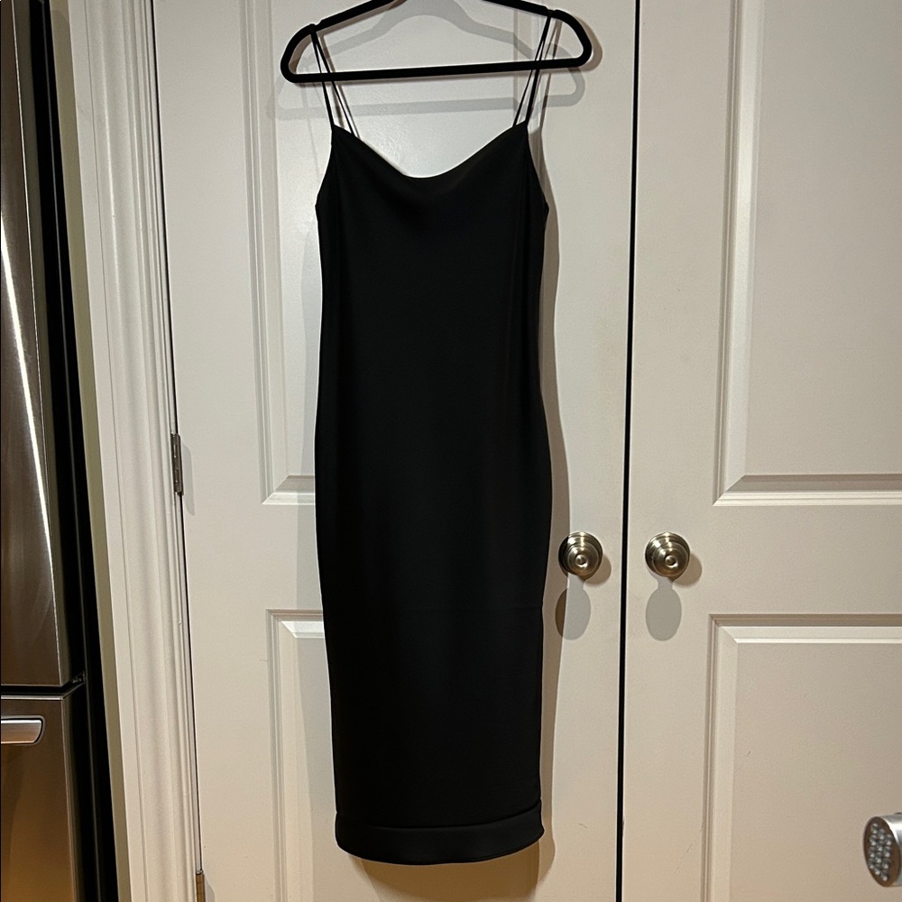 Banana Republic Classic Black Midi Dress